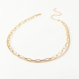 UO Double chain link belt